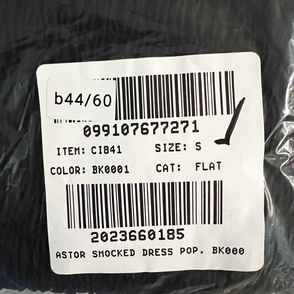 J. Crew Black Midi Dress with Puff Sleeves - Picture 8 of 9